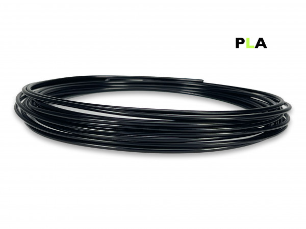 PLA Filament 50 g Sample - 2,85 mm - Schwarz matt