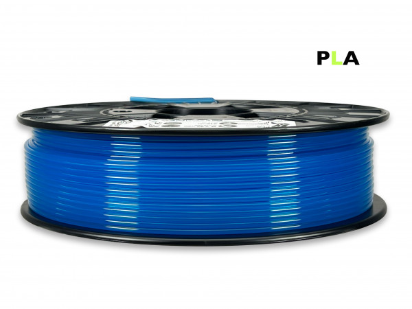 PLA Filament - 2,85 mm - Transluzent-Blau - 800 g