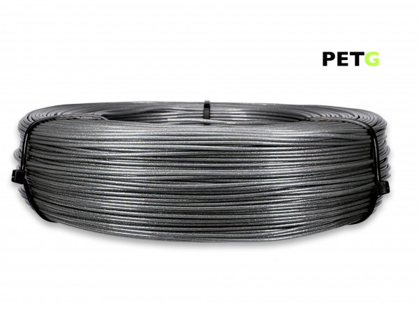 PETG Filament - 1,75 mm - Sturmgrau - Refill 800 g