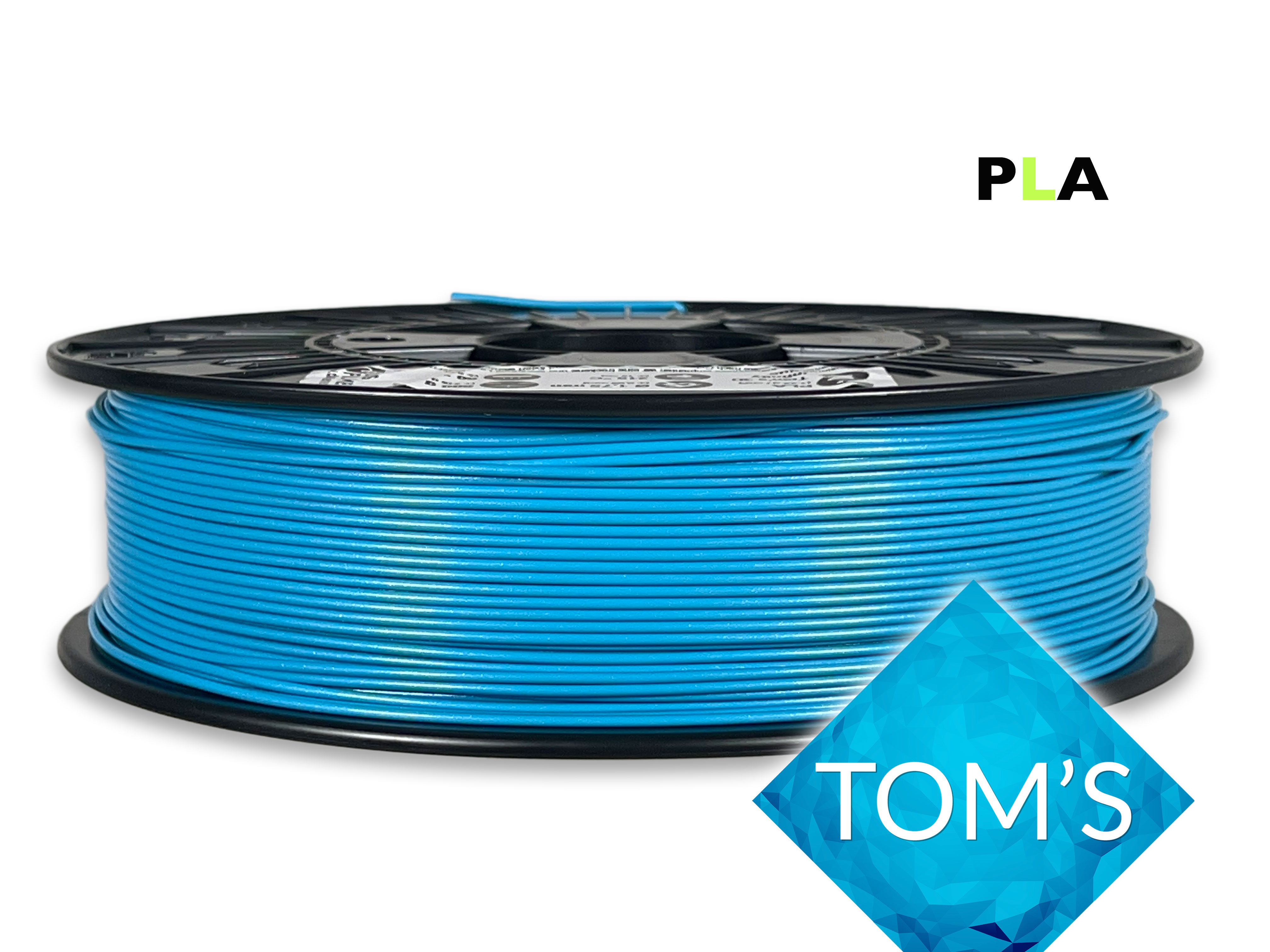 PLA Filament - 3D Printer Material - Toms3D Infinity Blue