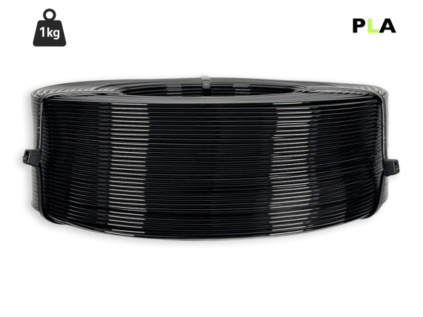 PLA Filament - 1,75 mm - Schwarz - 1 kg Refill