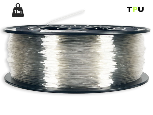 TPU V2 Filament (flexibel) - 1,75 mm - Natur - 1 kg