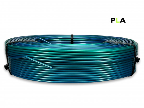 PLA Filament - 2,85 mm - Multicolor Polarlicht - Refill 800 g