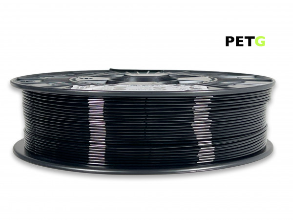 PETG Filament - 1,75 mm - Schwarz - 800 g