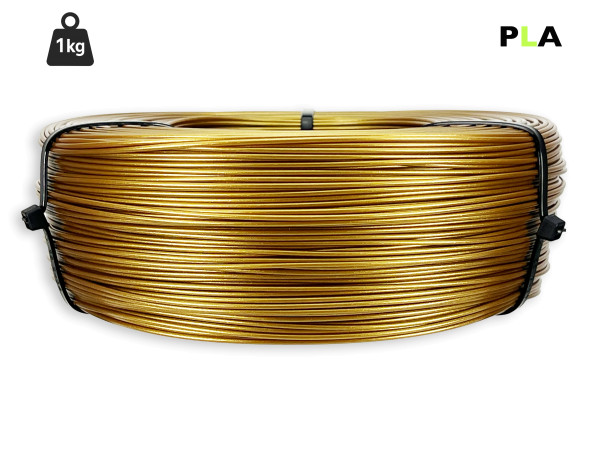 PLA Filament - 1,75 mm - Gold V2 - 1 kg Refill
