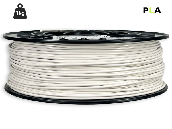 PLA Filament - 2,85 mm - Tonweiß matt - 1 kg
