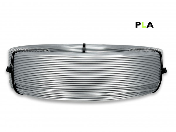 PLA Filament - 1,75 mm - Silber - Refill 800 g