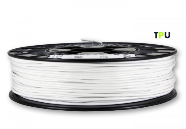 TPU V2 Filament (flexibel) - 2,85 mm - Weiß - 800 g