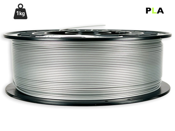 PLA Filament - 1,75 mm - Silber - 1 kg