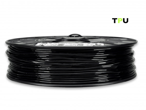 TPU V2 Filament (flexibel) - 2,85 mm - Schwarz - 800 g