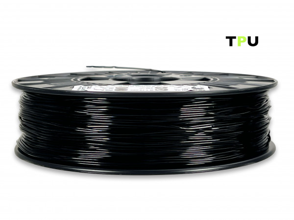 TPU V2 Filament (flexibel) - 1,75 mm - Schwarz - 800 g