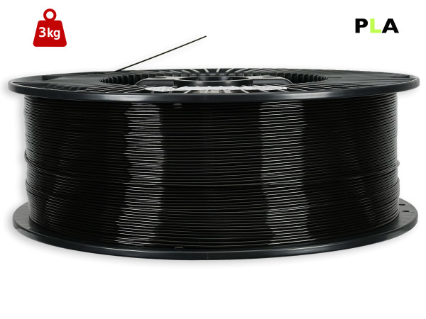 PLA Filament - 1,75 mm - Schwarz - 3 kg