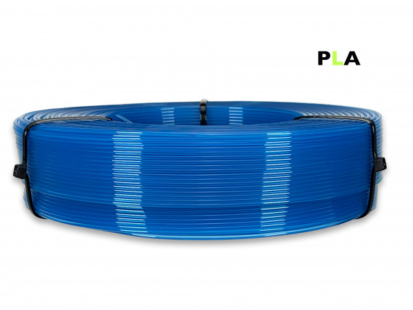 PLA Filament - 1,75 mm - Transluzent-Blau - Refill 800 g
