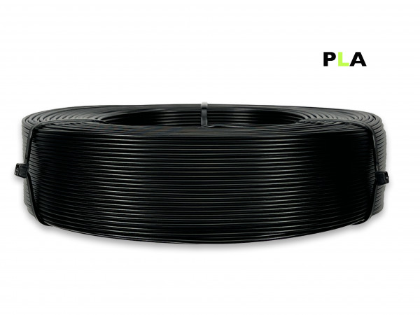 PLA Filament - 1,75 mm - Schwarz matt - Refill 800 g