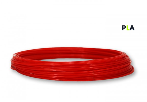 PLA Filament 50 g Sample - 2,85 mm - Feuerrot