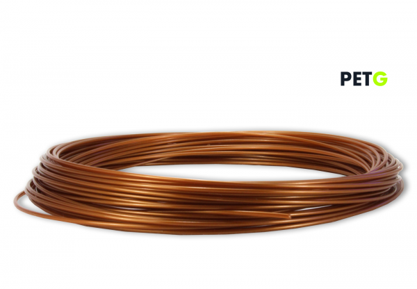 PETG Filament 50 g Sample - 2,85 mm - Burnt Copper