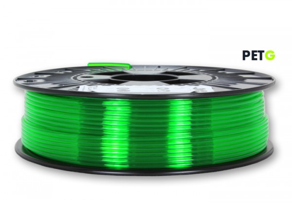 PETG Filament - 2,85 mm - Transparent Neongrün - 800 g