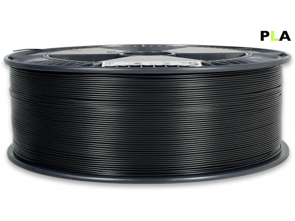 PLA Filament - 1,75 mm - 2600 g - Schwarz matt