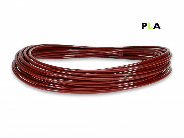 PLA Filament 50 g Sample - 2,85 mm - Kastanienbraun