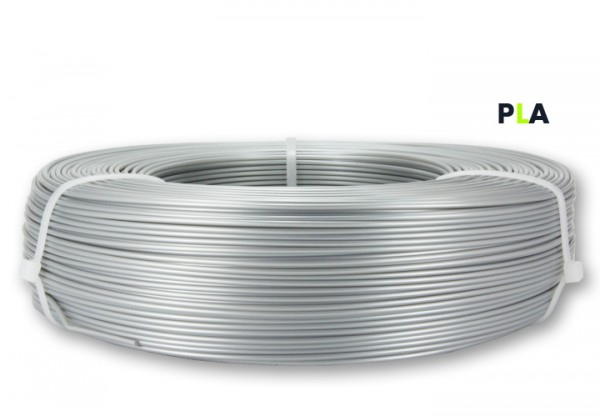 PLA Filament - 1,75 mm - Silber - Refill 800 g