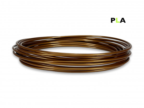 PLA Filament 50 g Sample - 2,85 mm - Bronze