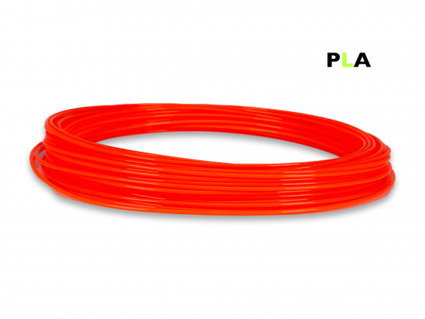 PLA Filament 50 g Sample - 1,75 mm - Neonorange