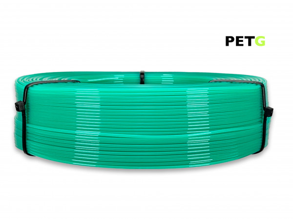 PETG Filament - 1,75 mm - Transl. Wassergrün - Refill 800 g