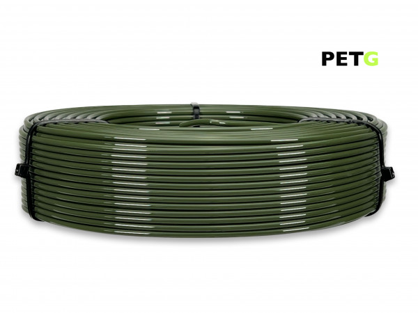 PETG Filament - 2,85 mm - Militär-Grün - Refill 800 g