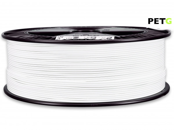 PETG Filament - 2,85 mm - 2600 g - Weiß